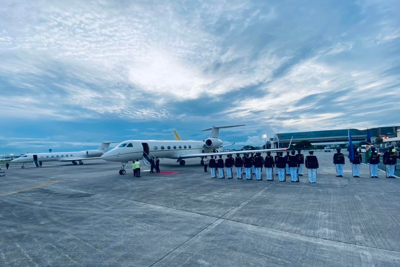 US Second Gentleman Douglas Emhoff arrived in Manila